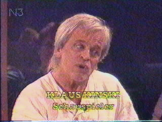 NDR TALK SHOW, 18. OKTOBER 1985