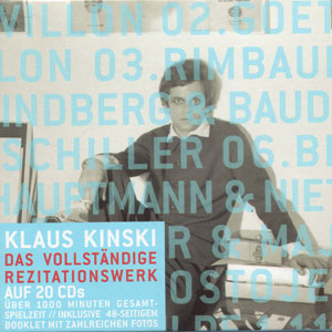 Klaus Kinski: Das vollst�ndige Rezitationswerk
